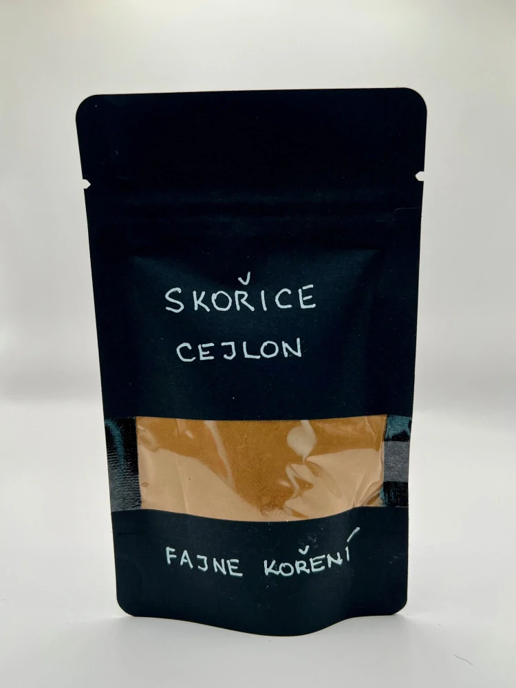 Skořice cejlon mletá