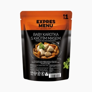 Baby karotka s krůtím masem